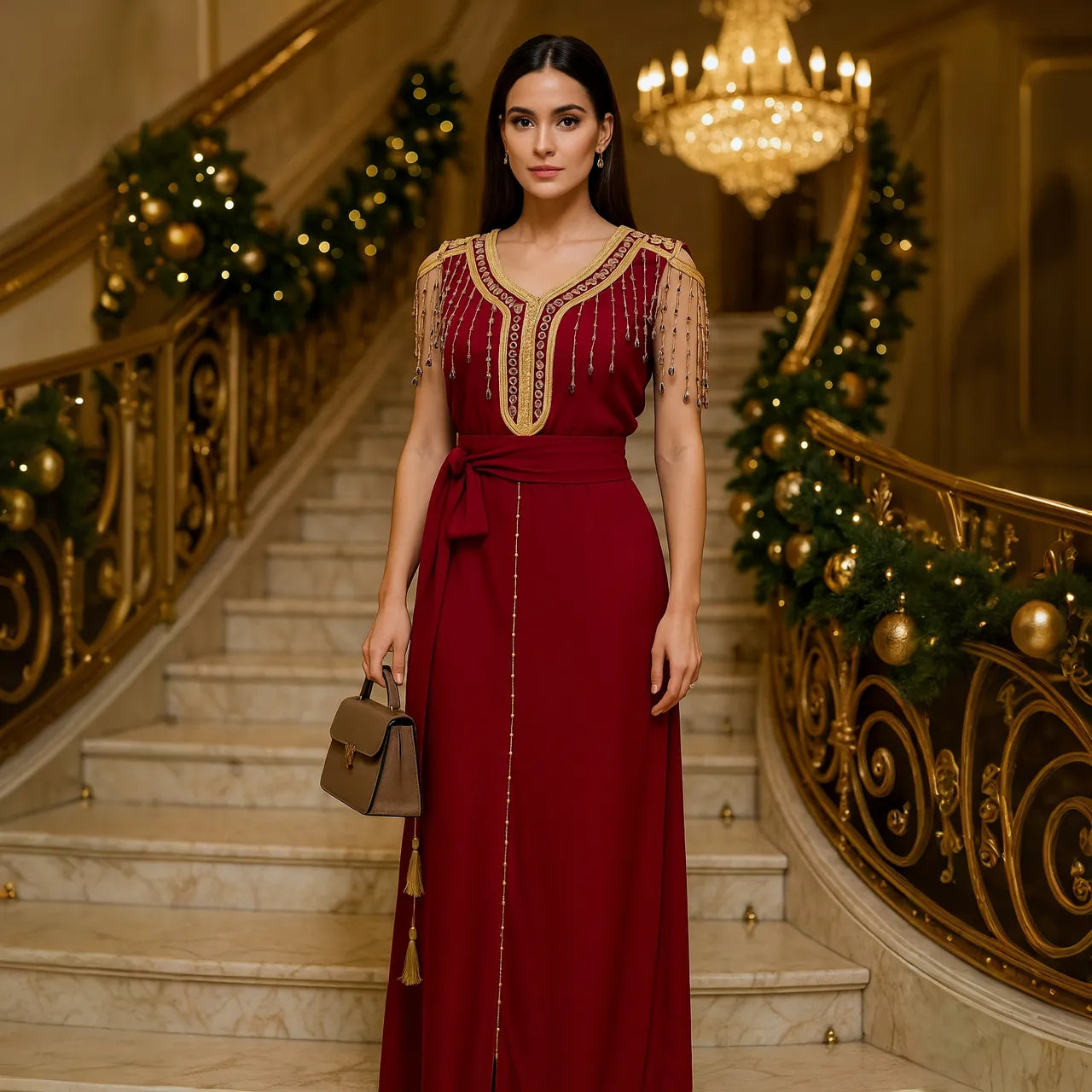 Robe d’hôtesse kaftan