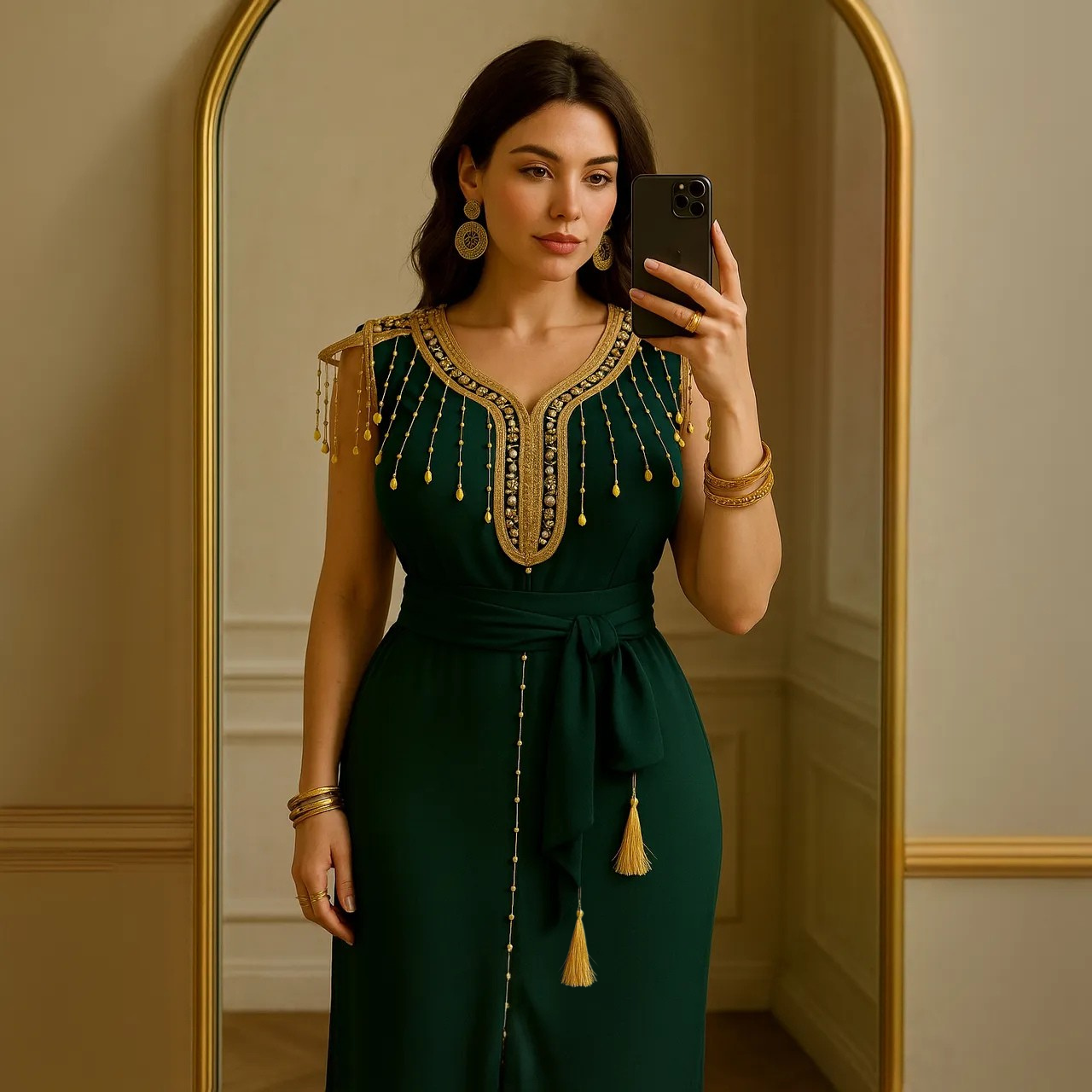 Robe d’hôtesse kaftan